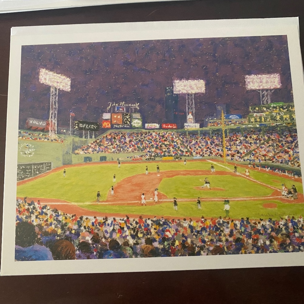 Occasion Greeting Card Set of 10 |Fenway at Night